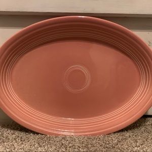 Homer Laughlin Fiesta Rose Platter